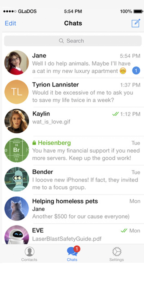 Das Telegram-Konto einer anderen Person unter iOS hacken
